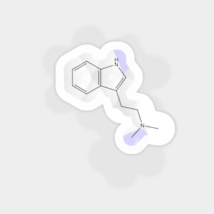 DMT Molecule Chemistry Sticker